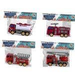 Friction Fire Truck, 19cm
